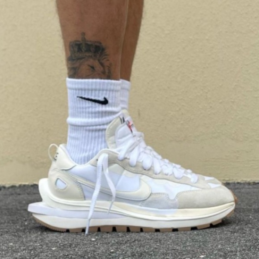 Sacai x Nike VaporWaffle 'Sail Gum'